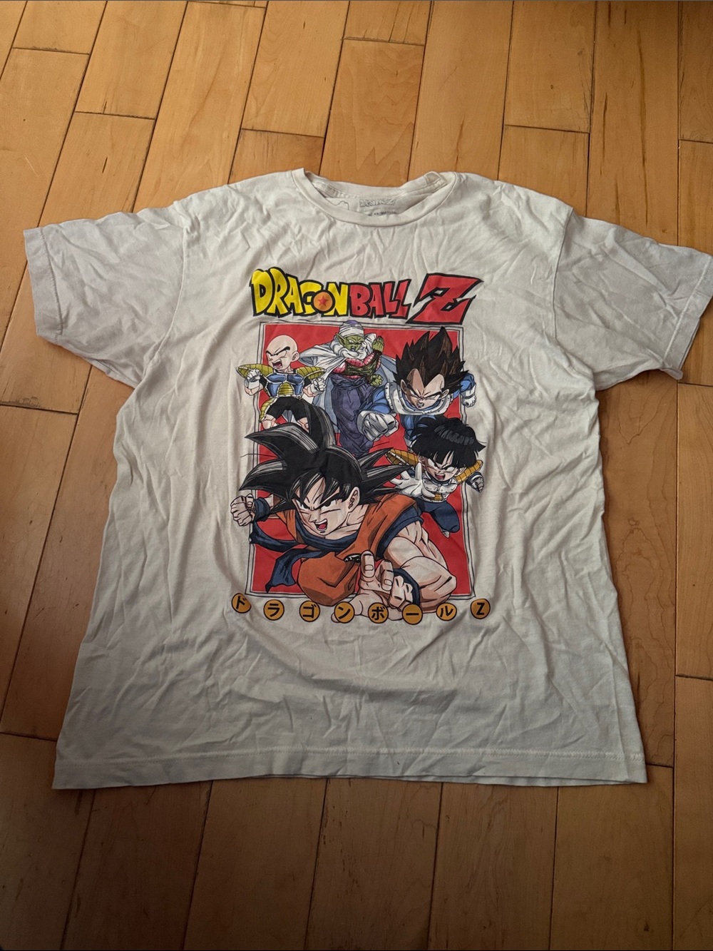 Dragon Ball Z Graphic Short Sleeve Tee - White